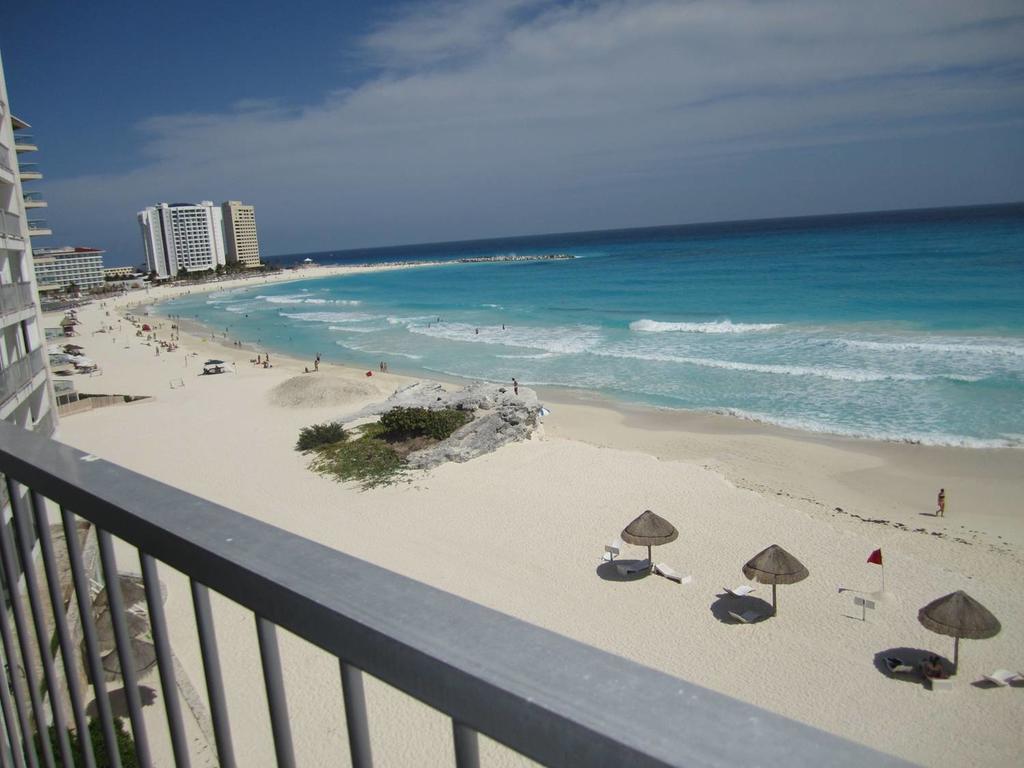 Apartmán Beachfront Studio Carisa Y Palma Cancún Exteriér fotografie